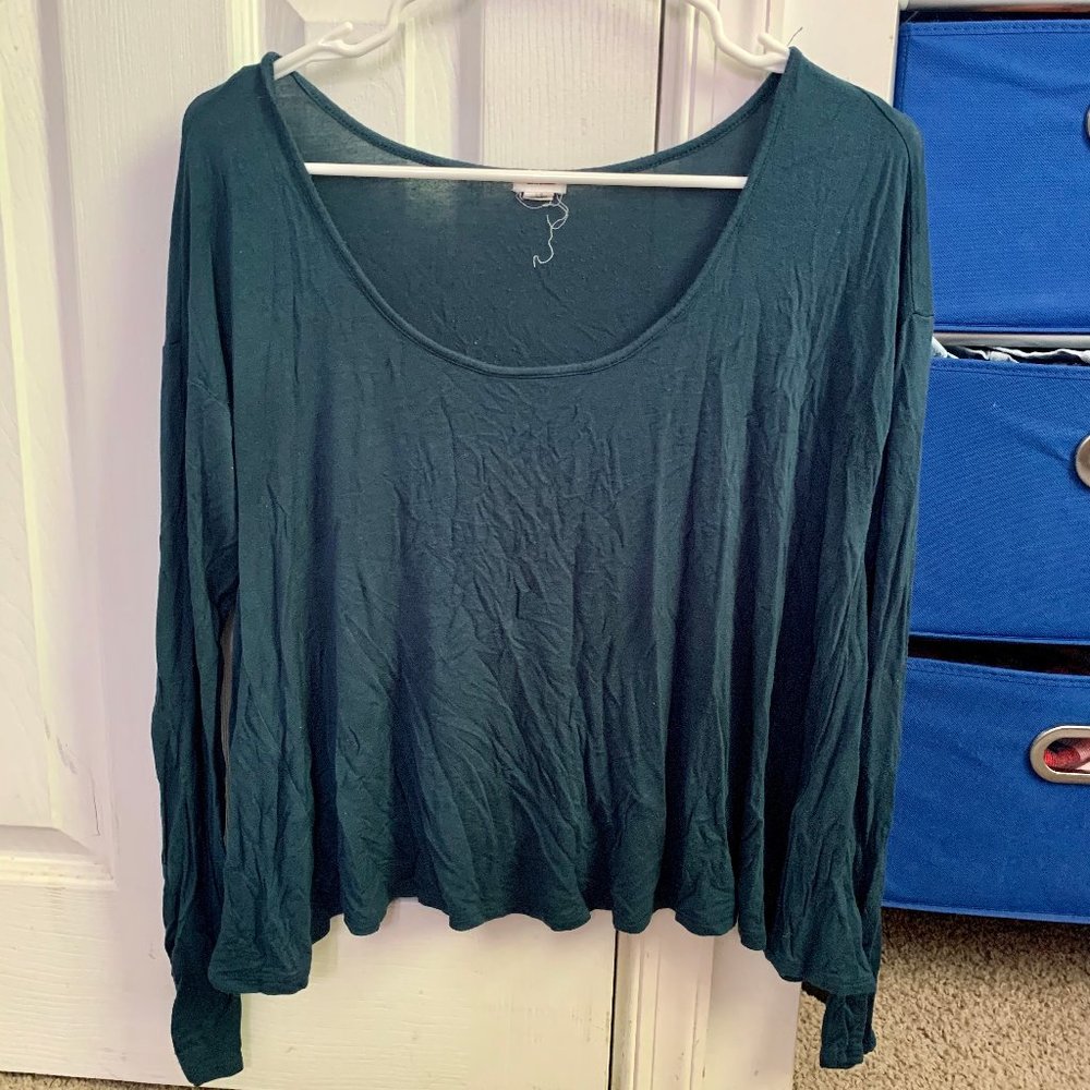 Garage Long Sleeve Swing Top
